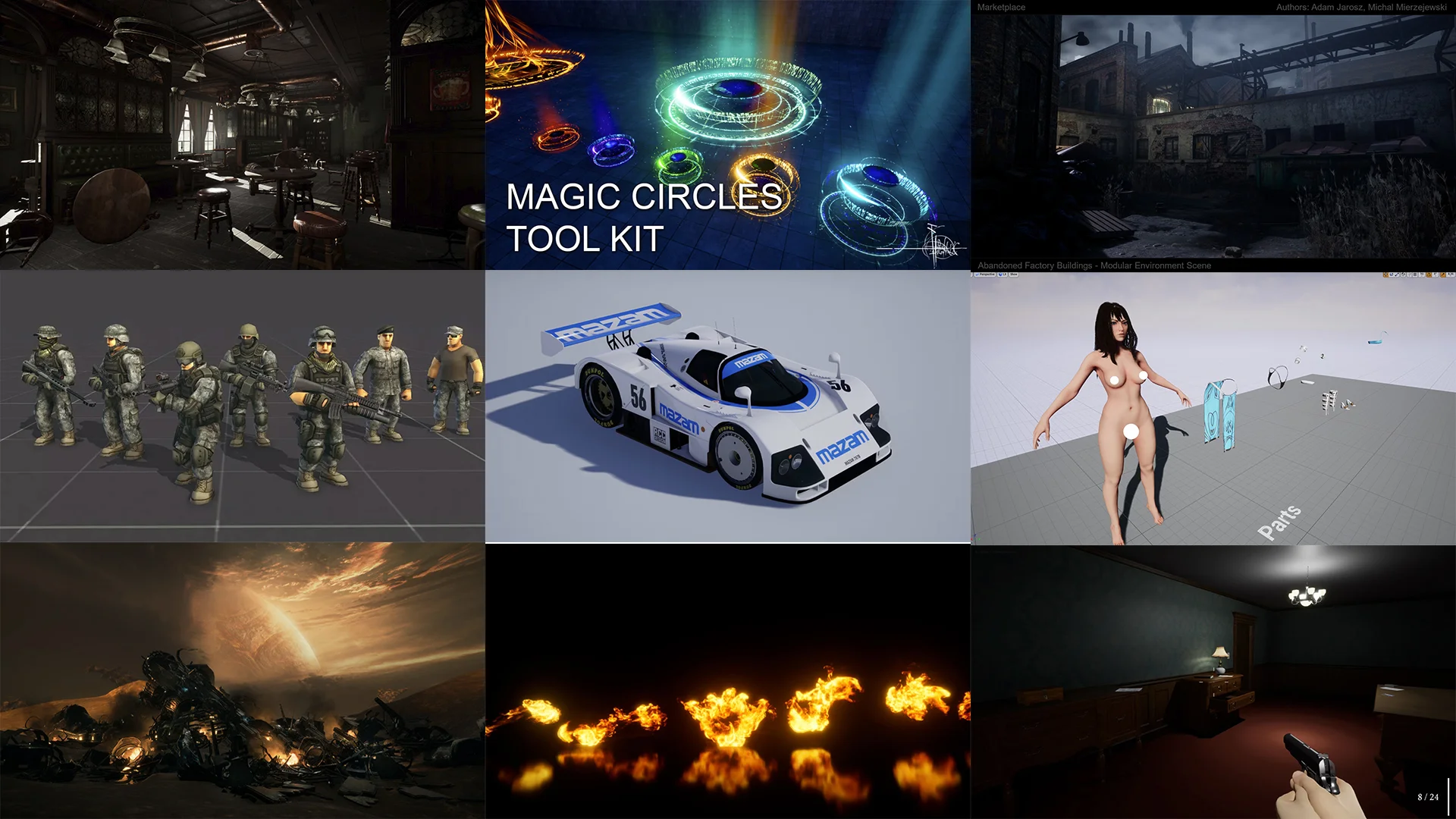 Unreal Engine Marketplace Bundle 1 Mart 2023