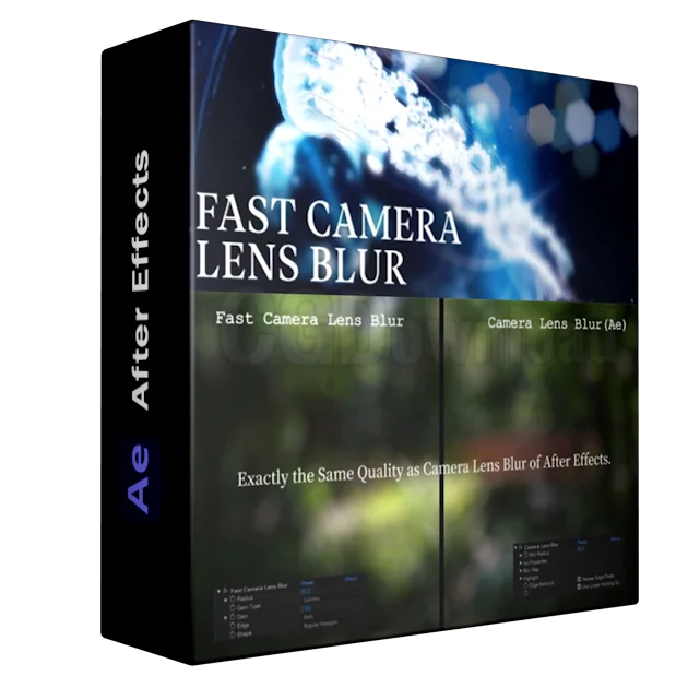 Fast Camera Lens Blur v5.2.1 After Effects