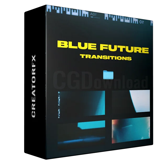 Blue Future Transitions - Creatorfx