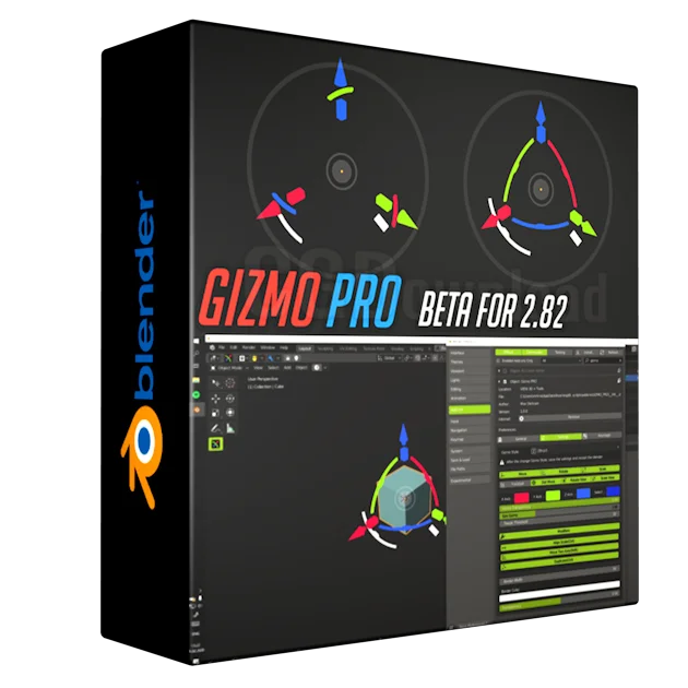 Gizmo Pro v3.7.0 – addon Blender