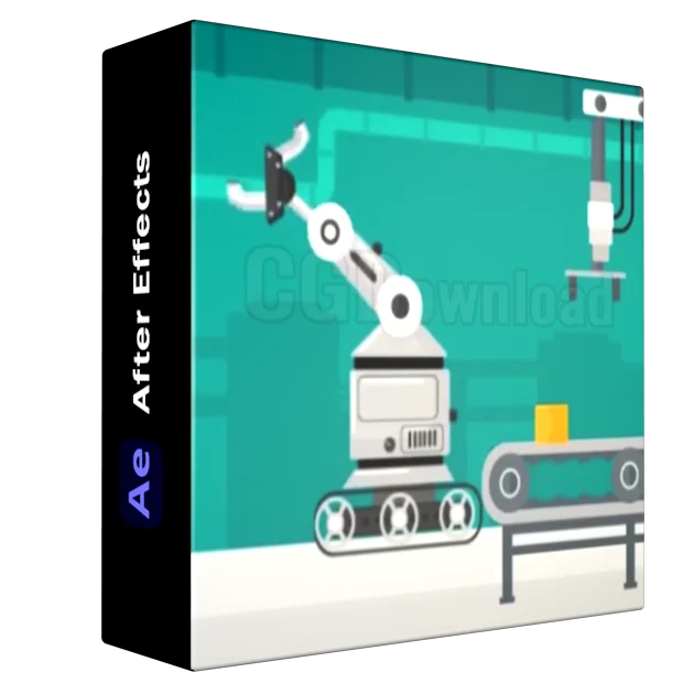 Learn Robot And Shapes Animation Using Adobe After Effects
