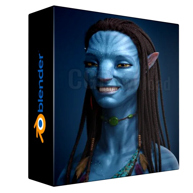 Avatar Character Modeling in Blender - FlyCat