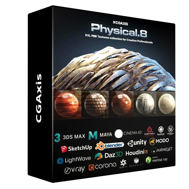 CGAxis – Physical 8 – XXL PBR Textures Collection