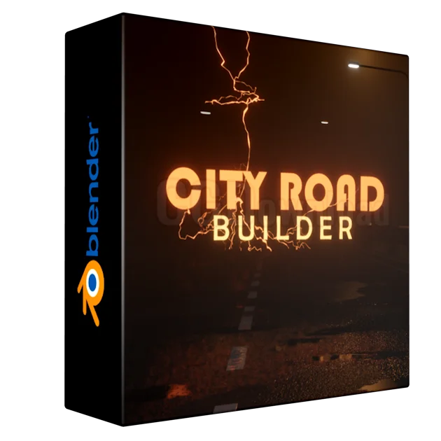 City Road Builder v1.00 Blender