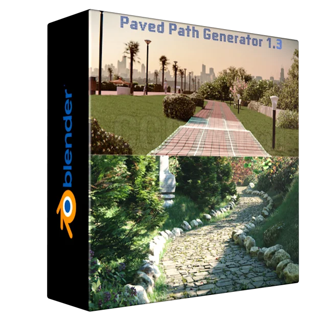 Paved Path Generator 1.3 – Blender