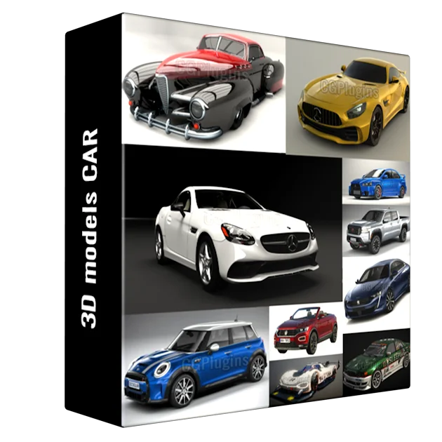 Car 3D Models Bundle 2 Апрель 2023