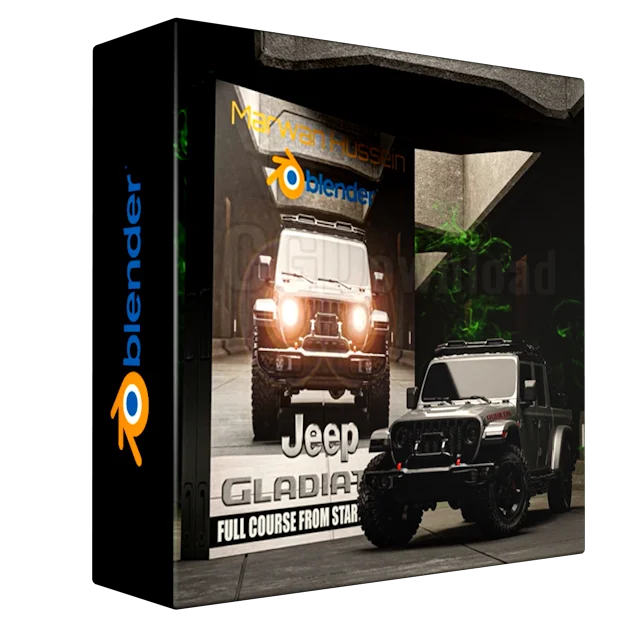 Blender: Creating Jeep Gladiator Rubicon From A To Z