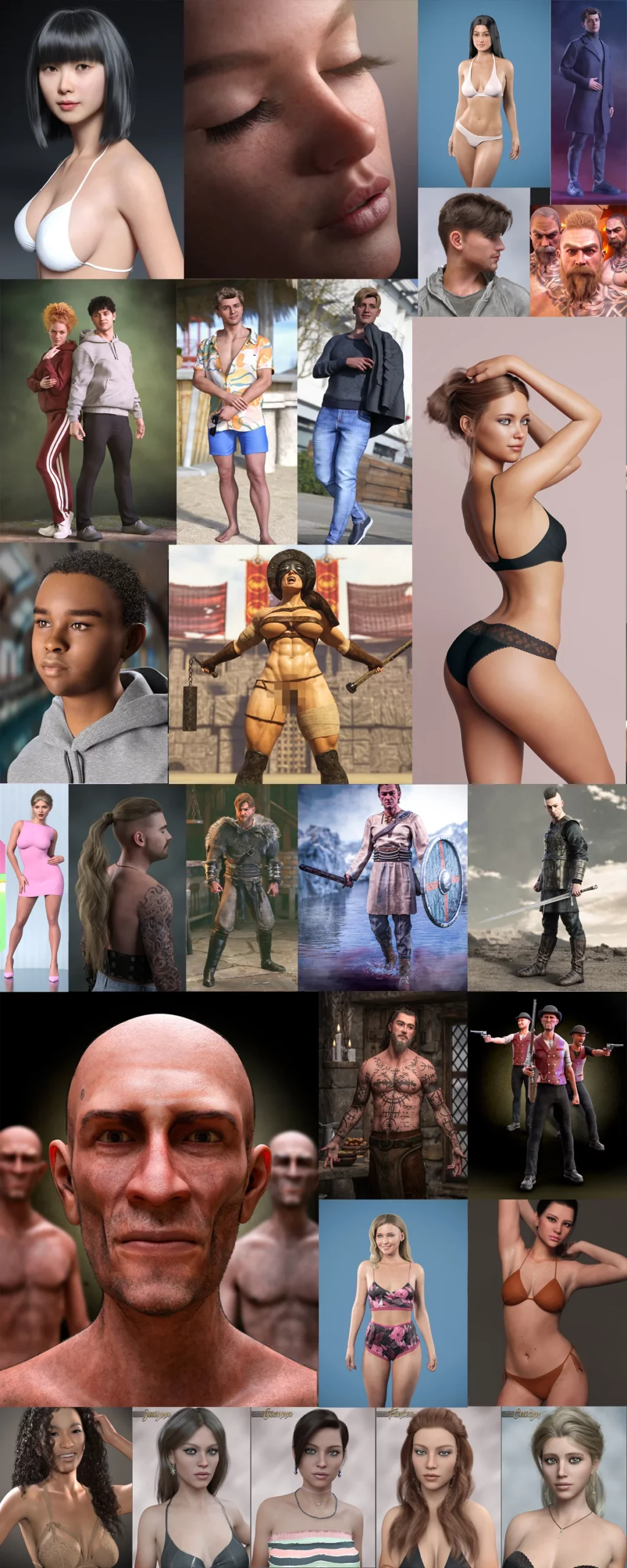 DAZ 3D, Poser Bundle 1 Май 2023