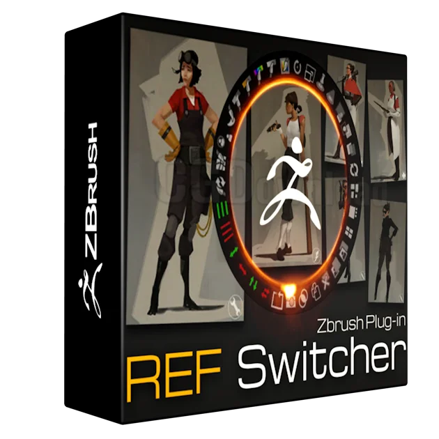 Ref Switcher - ZBrush Plugin