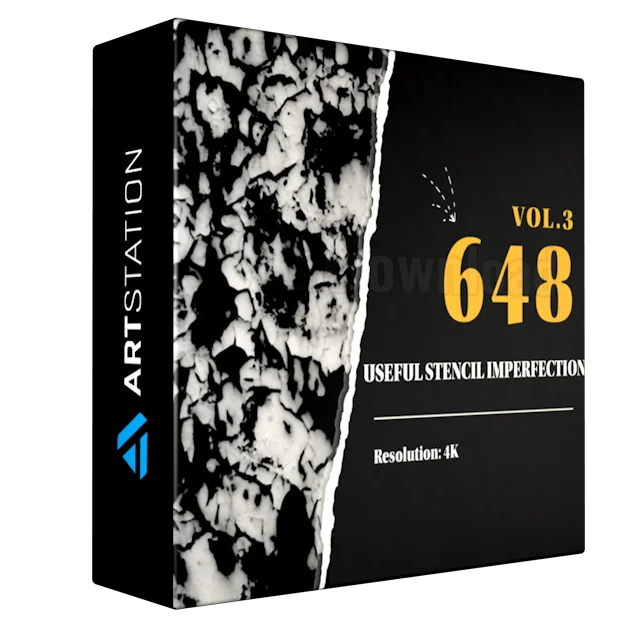 MEGA PACK --- 648 High Quality Useful Stencil Imperfection (9 Categories) vol.3