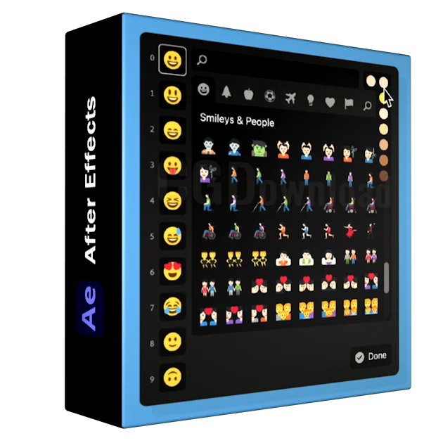 AfterEmoji v1.0 After Effects