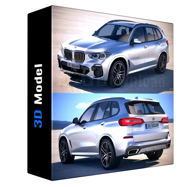 BMW X5 M Sport 2019 – 3D Model