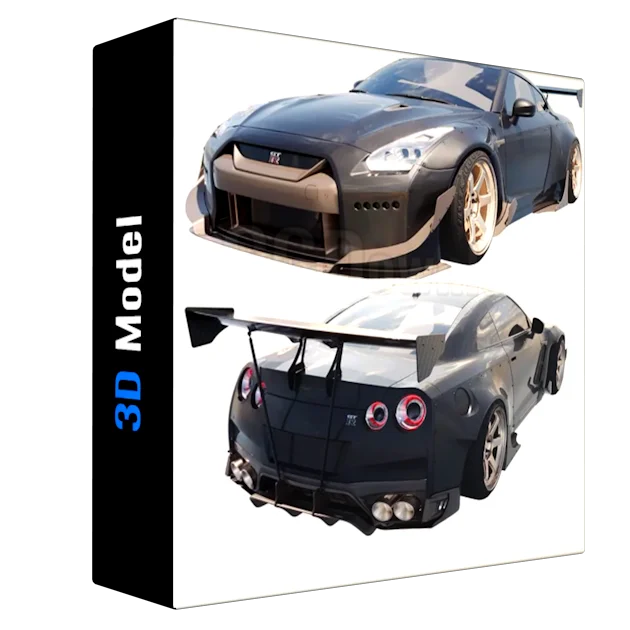 Nissan R35 GT-R – 3D Model