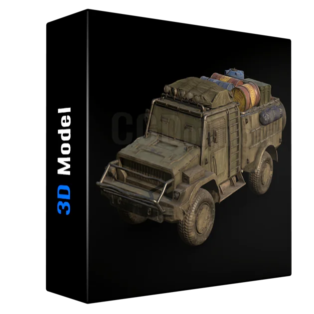 Nomad Combat Vehicle – 3D Model