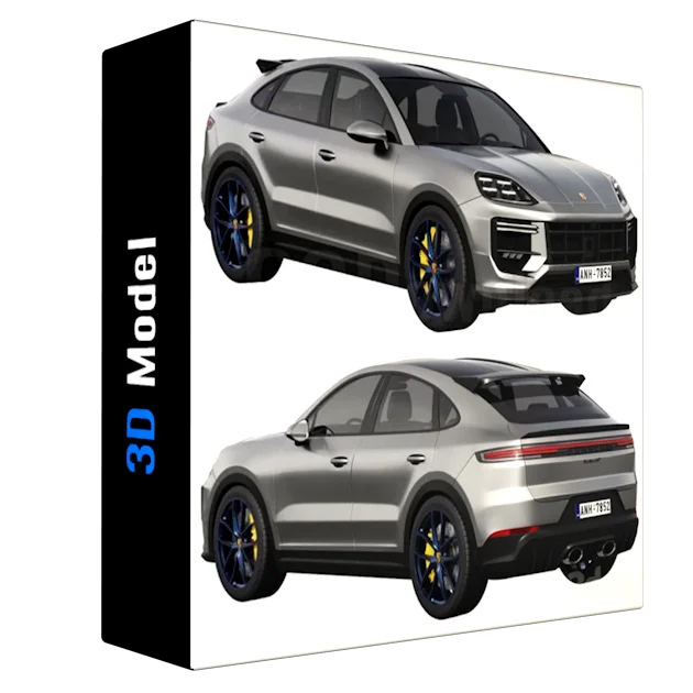 Porsche Cayenne Turbo GT 2024 – 3D Model