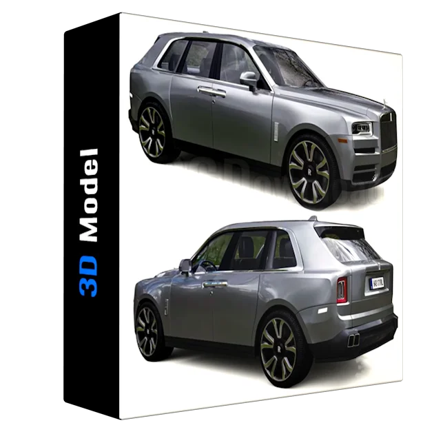 Rolls Royce Cullinan – 3D Model