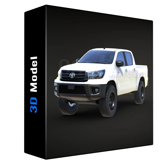 Toyota N80 Hilux Stock – 3D Model