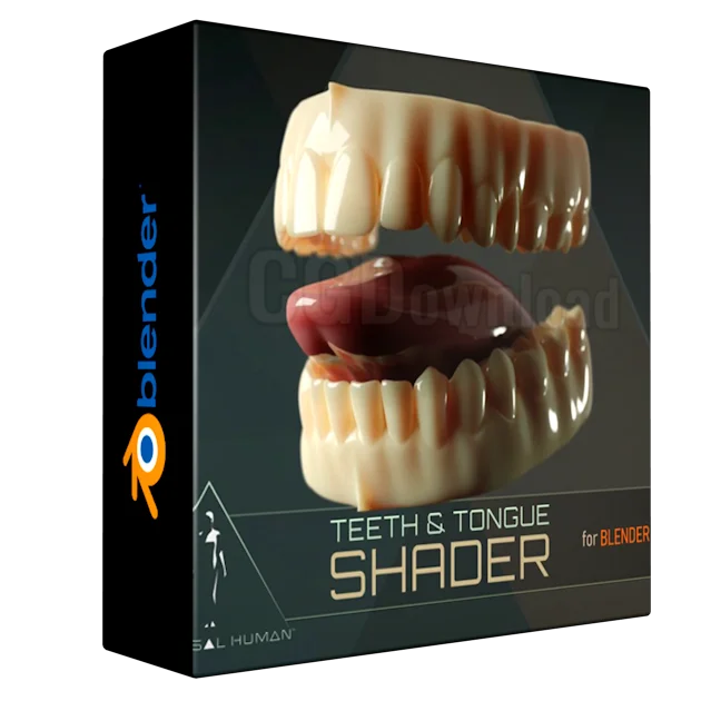 Universal Human Teeth & Tongue Shader