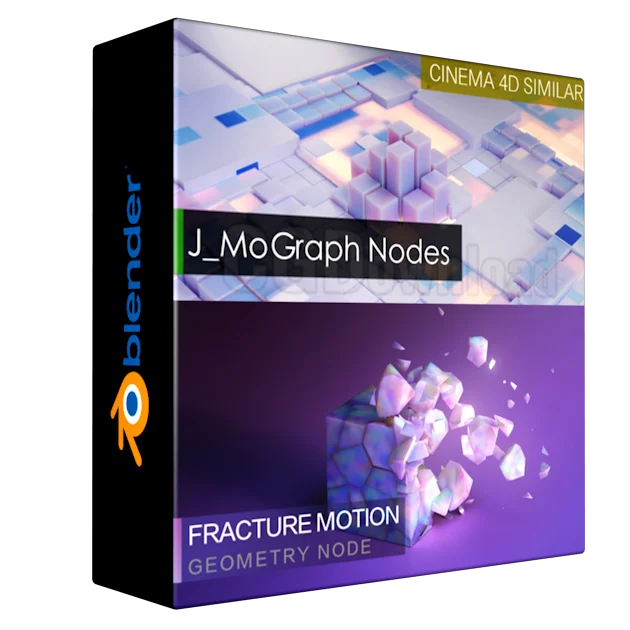 J-Mograph Geometry Nodes For Clone Motion Graphics