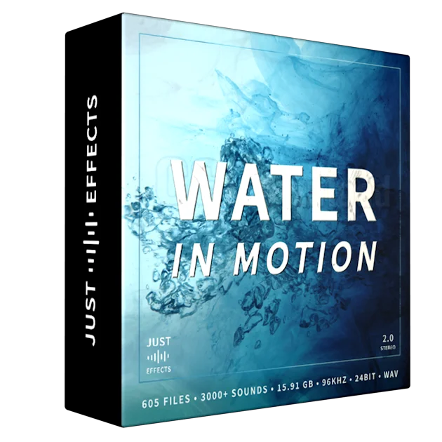 Water In Motion – Just Sound Effects 