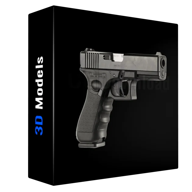 Glock 17 Pistol – 3D Model