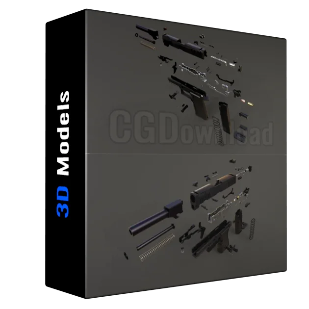 Explosion diagram of the Sig Sauer P320 pistol