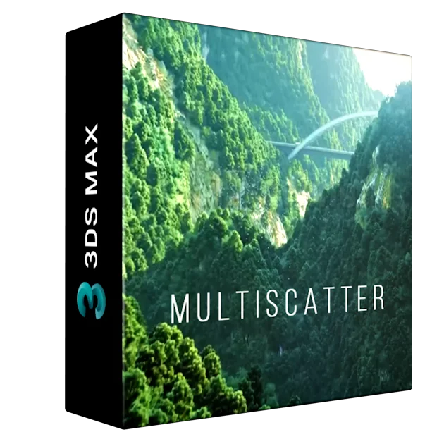 MultiScatter v1.627 for 3ds Max 2020 – 2023 Win x64