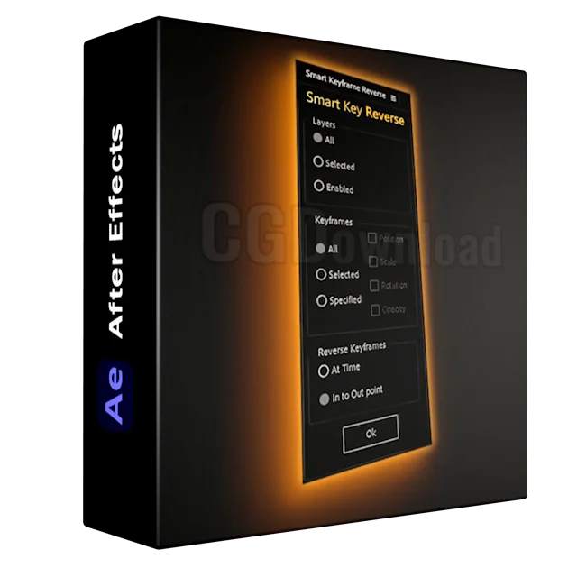 Smart Key Reverse v2.1 After Effects