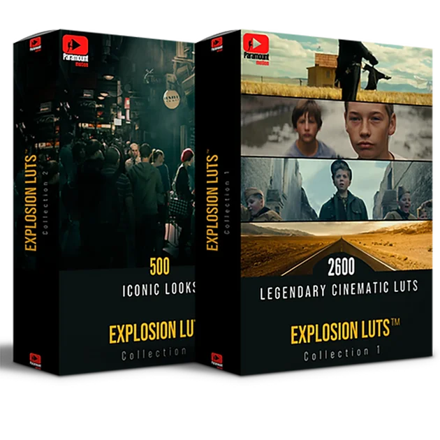 Paramount Motion EXPLOSION Cinematic LUTs Collection 1&2