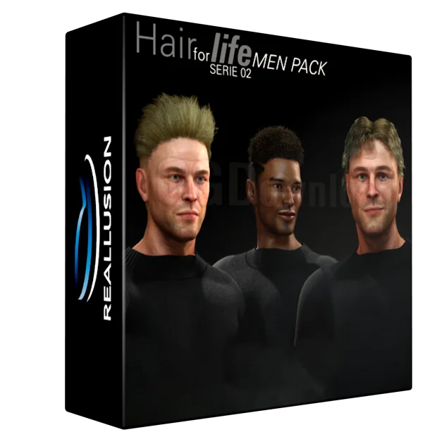 Reallusion HairForLife Series 02