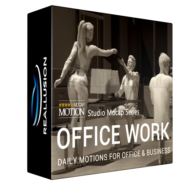 Reallusion Mocap – Office Work Bundle Crack