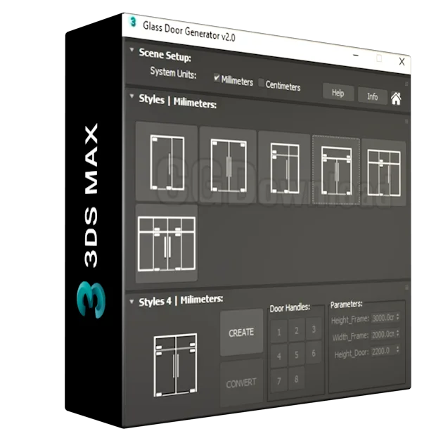 Glass Door Generator v2.0