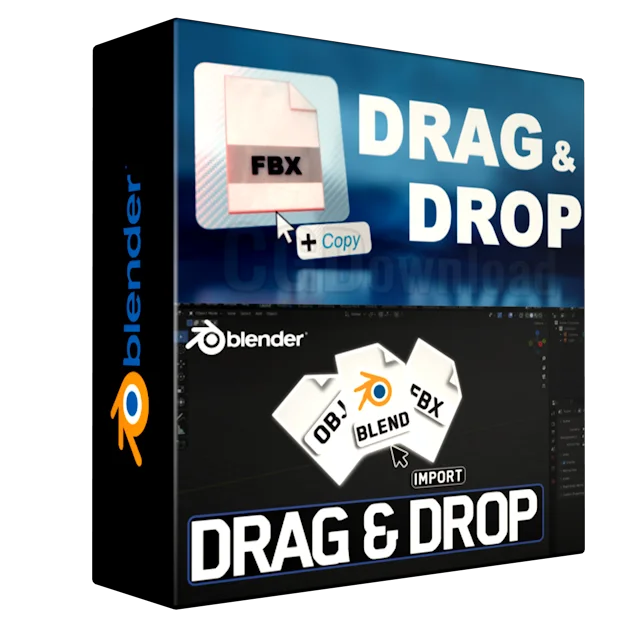 Drag & Drop Import v1.0.0 Blender