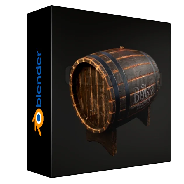 Creating an old barrel in Blender