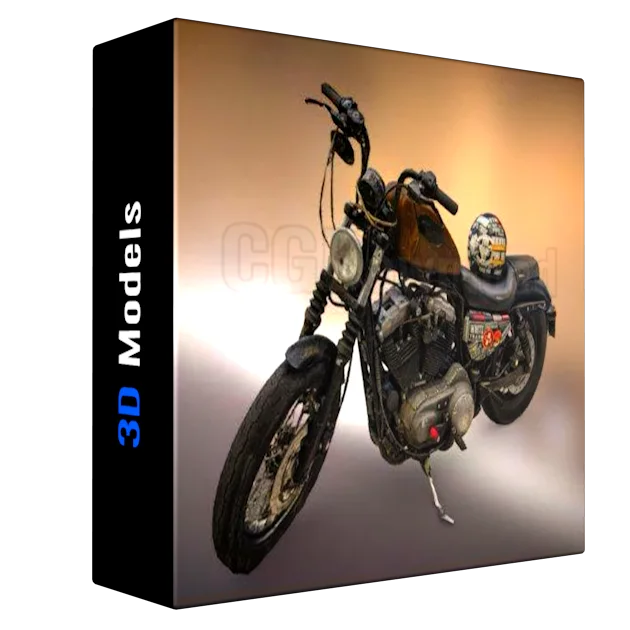 Señor MotorCycle Bike Photogrammetry Scan – 3D Model