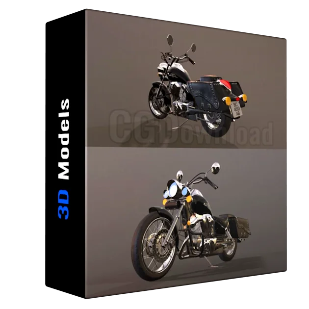 Lifan LF-250 B motorcycle – 3D Model