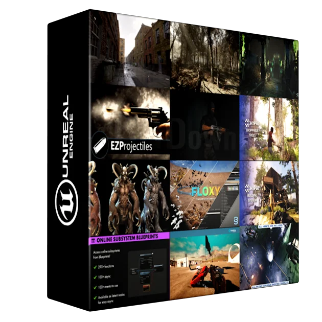 Unreal Engine Marketplace Asset Bundle 1 Май 2023