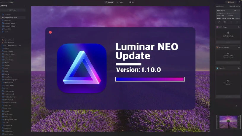 скачать Luminar Neo бесплатно