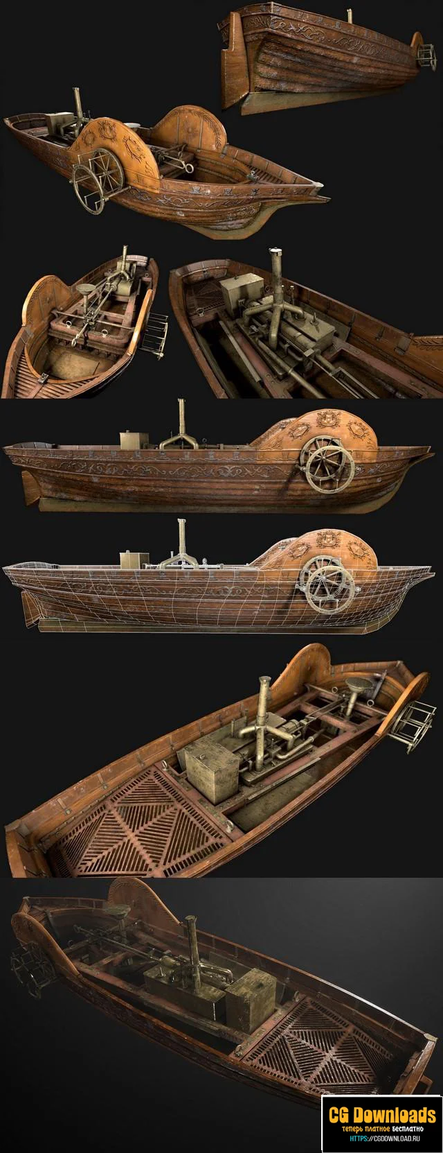 скачать Pyroscaphe – 1783 Original Steamboat