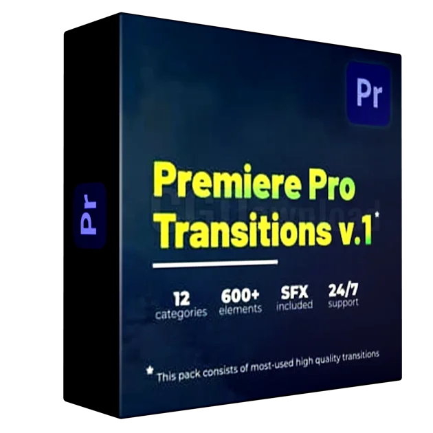 Premiere Pro Transitions Pack v.1