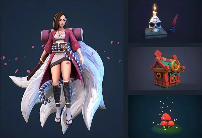 скачать Stylized Texturing for Video Games with Blender