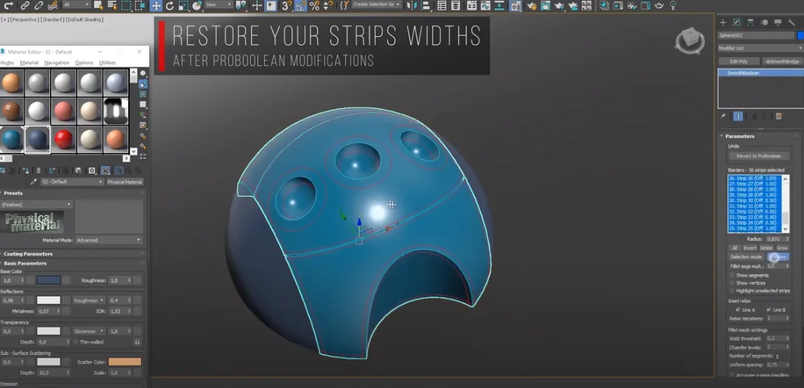 KM-3D SmoothBoolean v2.1 скачать