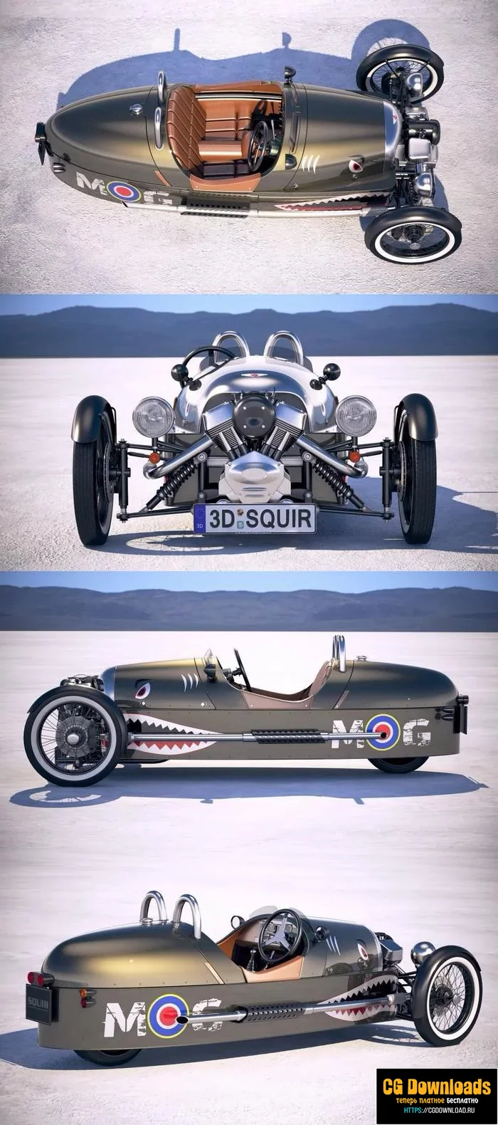 Morgan 3 Wheeler 2011-2020 бесплатно