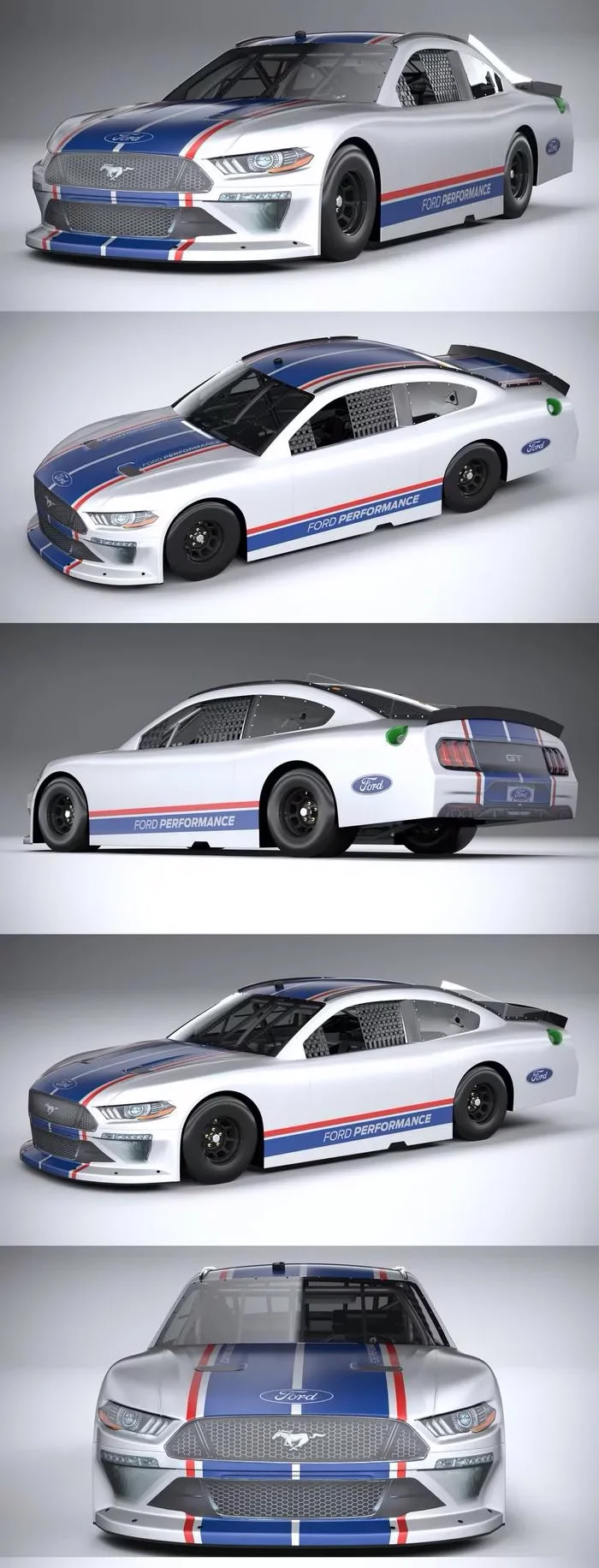 Ford Mustang NASCAR 2020 скачать