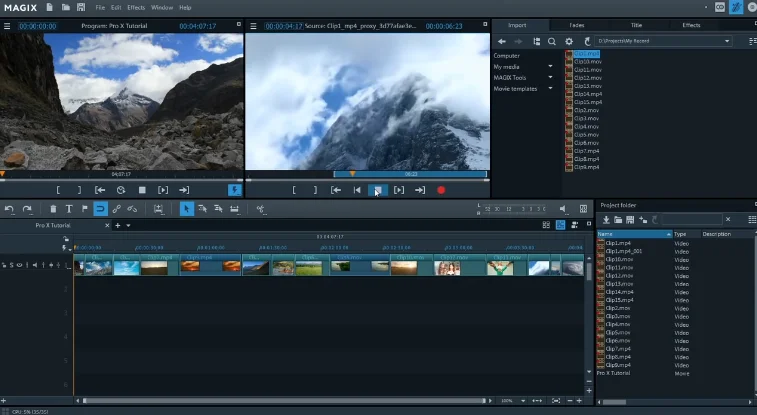 MAGIX Video Pro скачать