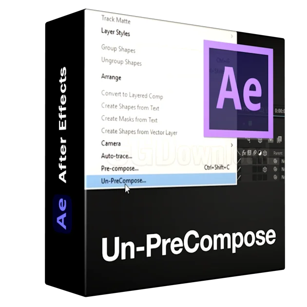 un-precompose after effects download