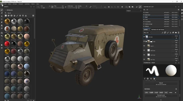 Create and Animate a Vehicle in Blender & Substance Painter скачать