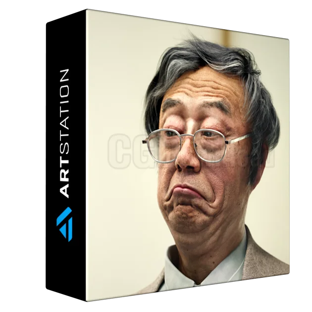 Nakamoto - Create a Realistic CG Portrait with Maya, Zbrush, Xgen, Arnold and Mari