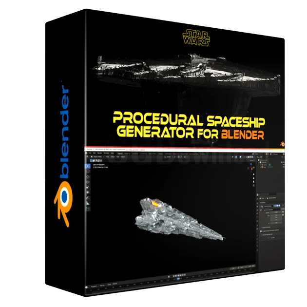 Procedural Spaceship Generator