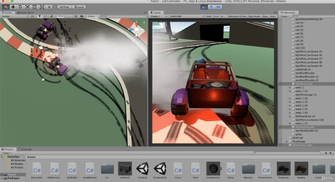 Build A Multiplayer Kart Racing Game In Unity V.2019 скачать